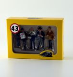 Figurine: 4 Team managers Ferrari, Neubauer, Wyer, Singer (1:43)