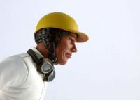 Figurine: Pilote au départ du Mans 1960/1970 (200mm)