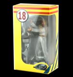 Figur: Bugatti Mechaniker Tankeinfüller - Weiss (1:18)