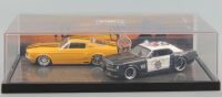 Mustang Set: Shelby GT-500 1967 & Ford Mustang HW Patrol 1965 (1:64)