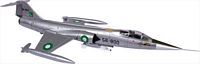 Lockheed F-104A Starfighter, Pakistan Air Force (1:72)