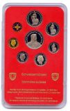 M&uuml;nzsatz 1985 - Poliert Platte
