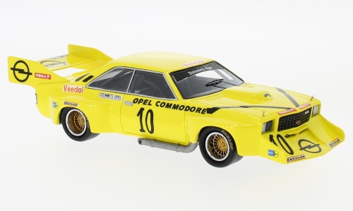 neo - Opel Commodore B 4 portes 1973 rouge et noire neo 1/43
